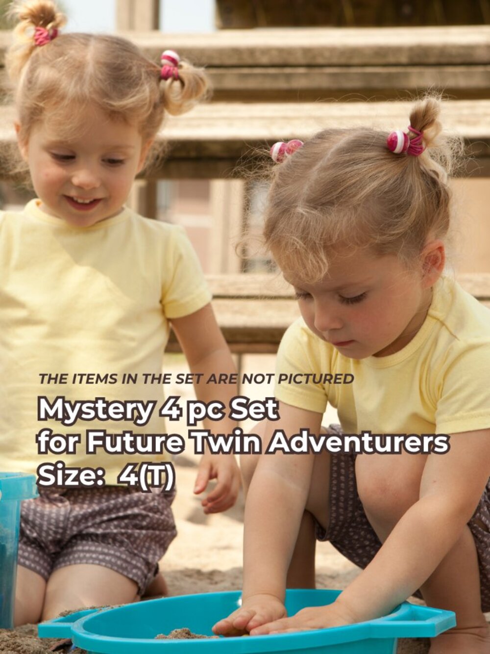Mystery Set #8 Twin Toddlers: Size 4, 4 pieces total- Moore Collection